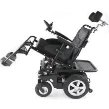 Reabilitação de reabilitação artesanal para cadeira de rodas em pé de rodas